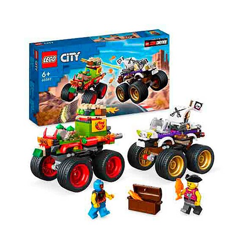 LEGO City - Carrera de Camiones Monstruo +6 años