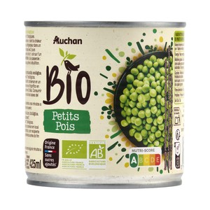 PRODUCTO ALCAMPO Bio Guisantes la natural ecológicos 265 g.