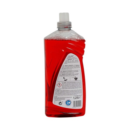 PRODUCTO ALCAMPO Limpiahogar multisuperficies con aroma a flores rojas PRODUCTO ALCAMPO 1,25 L.