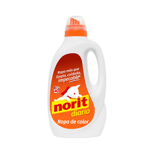 Imagen de NORIT Diario Detergente líquido para ropa de color 2120 ml. 40 lav.