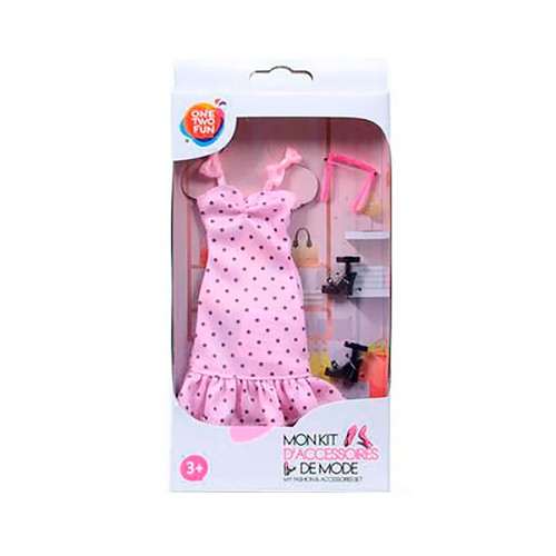 Conjunto de ropa muñeca fashion. ONE, TWO FUN.