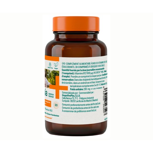 VIVE PLUS Masticables energía 30 uds.