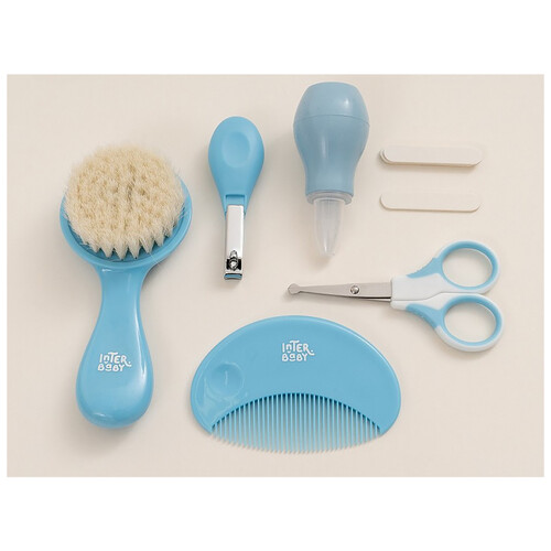 Set de higiene con neceser de koala azul, INTERBABY.