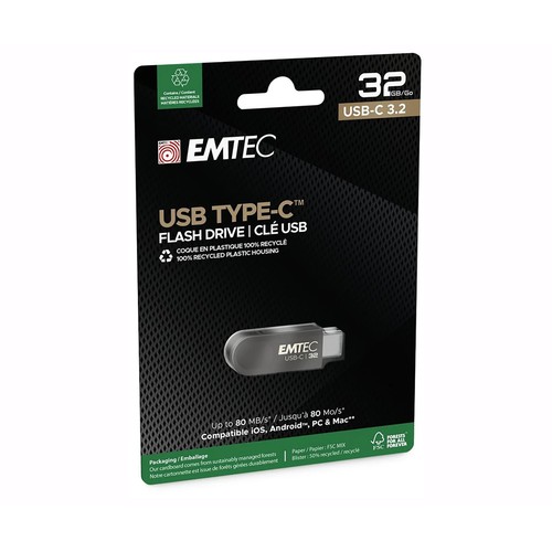 Memoria 32GB EMTEC Unidad flash, usb 3.2