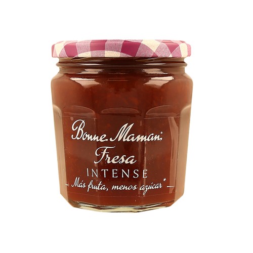 BONNE MAMAN Confitura de fresa reducida en azúcares 335 g.
