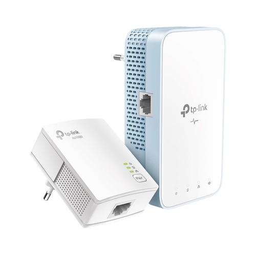 Kit Powerline Gigabit AV1000 Wi-Fi AC750, TP-LINK WPA7517 KIT, Puertos Gigabit.