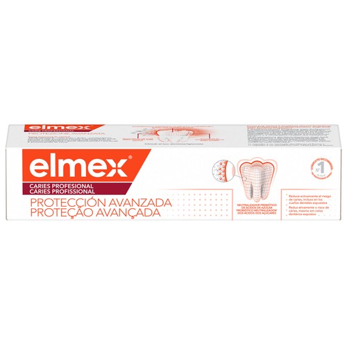 ELMEX Pasta de dientes (dentífrico) anticaries 75 ml.