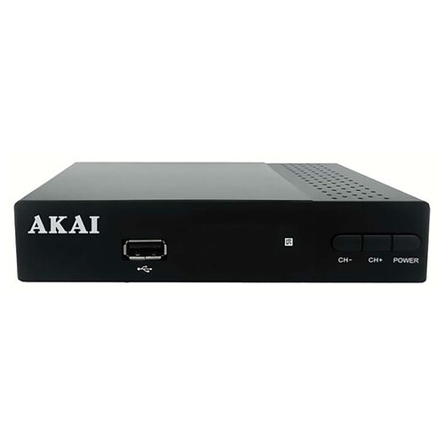 Decodificador para canales HD, TDT DVB-T2, AKAI ZAP266K-H.