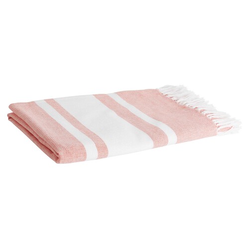 Fouta de rayas, 90x180cm, 100% Algodón, 180g/m², ACTUEL. Diferentes modelos, 1 unidad.