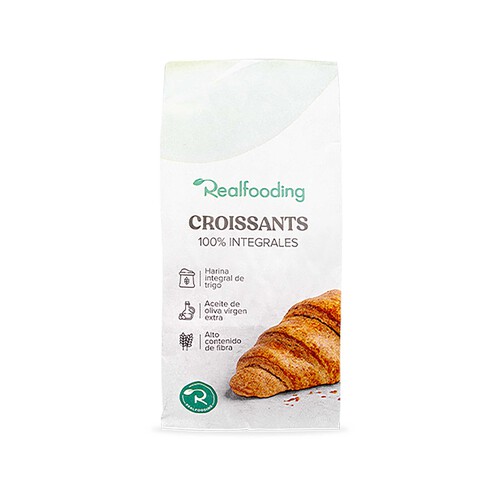 Croissant integral pack de 2 REALFOODING 136 g.