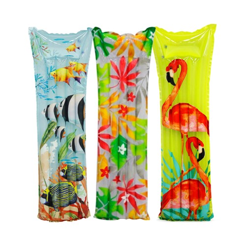 Colchoneta tropical,  170 x 52 x 14 cm. INTEX.