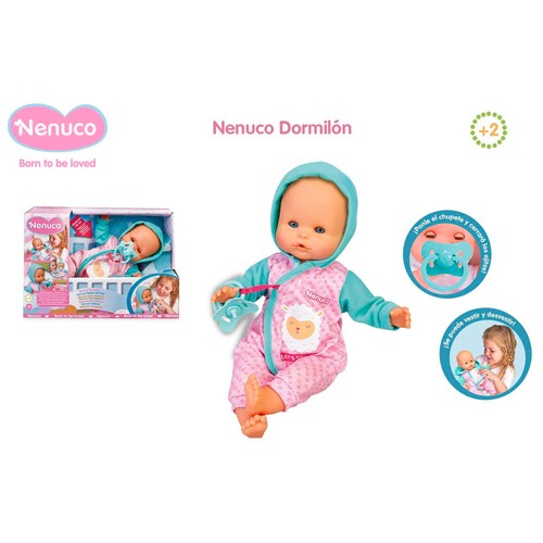 Muñeco bebé NENUCO dormilón.