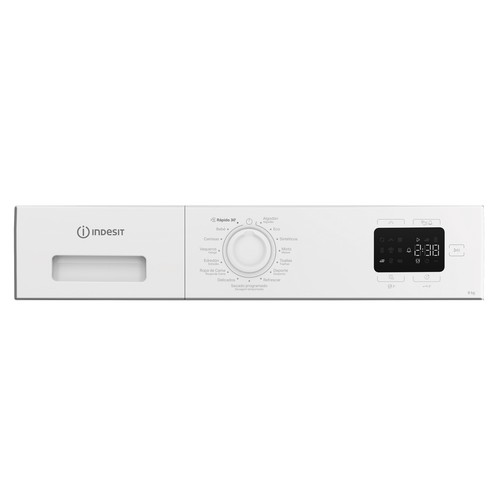 Secadora por condensación con bomba de calor INDESIT CYD92DWWSPT , capacidad de secado: 9KG, clasificación energética: A+, H: 85cm, A: 60cm, F: 60cm.