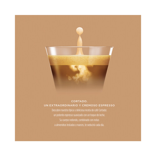 NESCAFÉ DOLCE GUSTO Café cápsulas cortado I6 NESCAFÉ DOLCE GUSTO 34 uds.