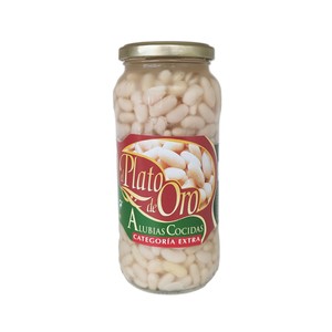 EL PLATO DE ORO Categoría extra Alubias cocidas 400 g.