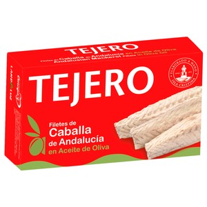 Imagen de TEJERO Caballa de Andalucía en aceite de oliva en filetes 80 g.