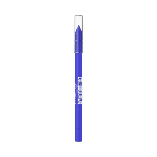 MAYBELLINE Tattoo gel  liner tono Galatic cobalt Lápiz de ojos semi-permanente con intensidad tattoo con textura cremosa.