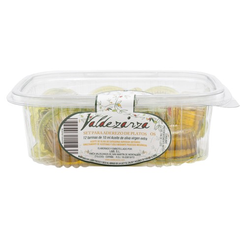 VALDEZARZA Aceite de oliva virgen extra tarrina 12 uds. x 10 ml.