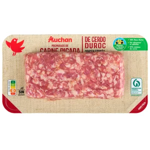 ALCAMPO CULTIVAMOS LO BUENO Preparado de carne picada de cerdo Duroc 300 g.