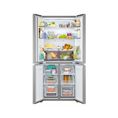 Frigorífico americano 186cm LG GMBS30SEPY Dark Inox antihuellas Door Cooling, no frost, clasificación energética: E, H: 186cm A: 83,5cm, F: 69,6cm, capacidad total: 580L.