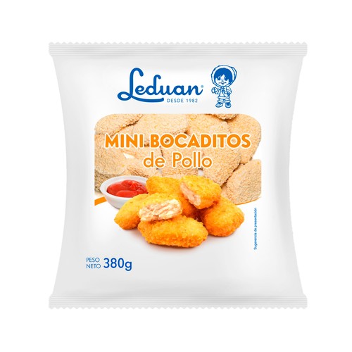 LEDUAN Mini bocaditos  de pollo (nuggets) 380 g.