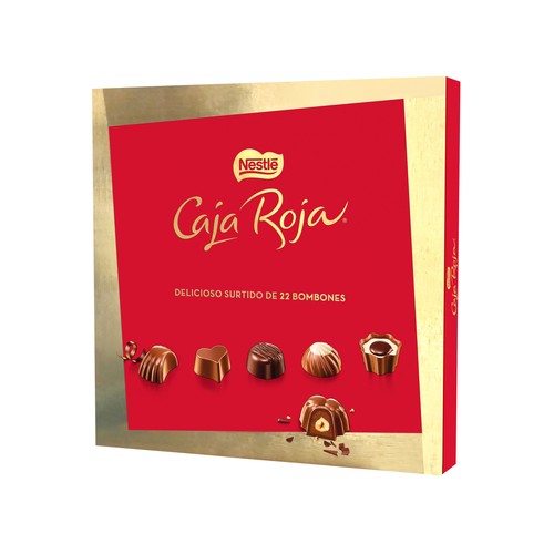 CAJA ROJA DE NESTLÉ Bombones surtidos 200 g.