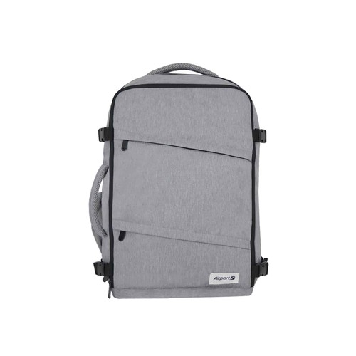 Mochila Buenos Aires L 30L, color gris AIRPORT ALCAMPO.