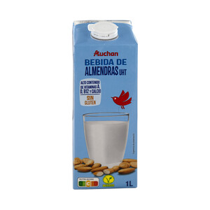 Imagen de AUCHAN Bebida de almendras con calcio 1 l. Producto Alcampo