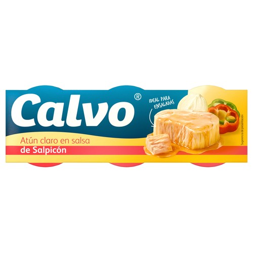 CALVO Atún claro salpicón 35X2g