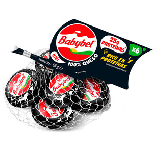 Imagen de BABYBEL Minibabybel protein 6 uds. 120 g.