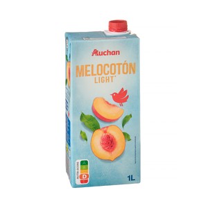PRODUCTO ALCAMPO Zumo de melocotón light en brik 1 l