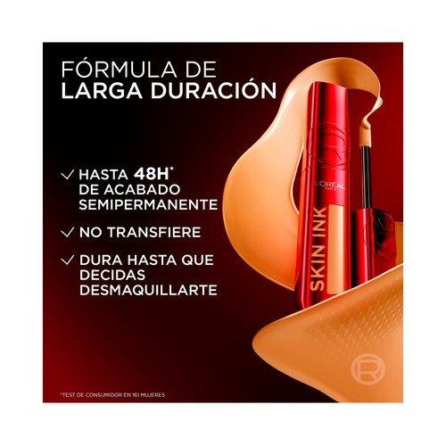 L´ORÉAL PARIS Infallible skin ink tono 260 Medium warm Base de maquillaje de larga duración.