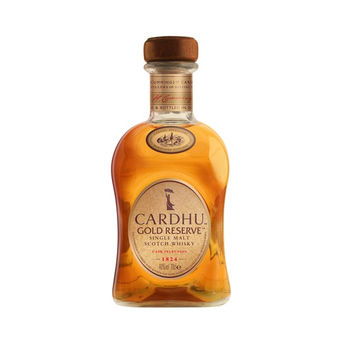 CARDHU Gold reserve  Whisky single malt escocés botella 70 cl.