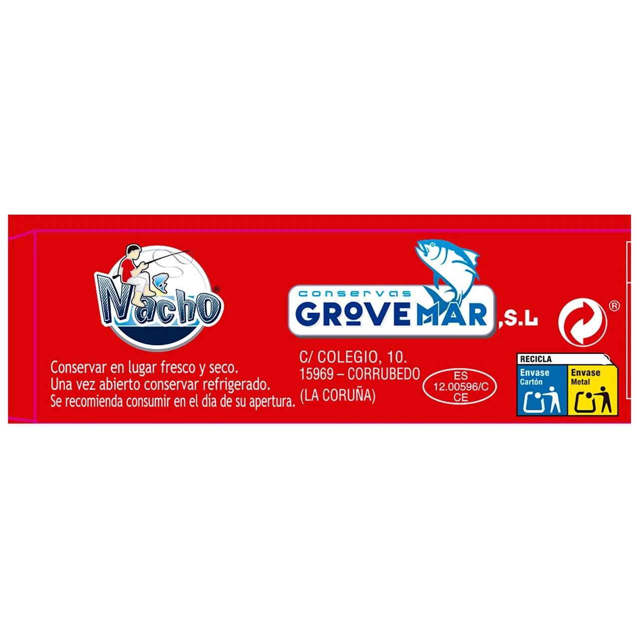 Filetes de caballa con tomate en conserva 53 g.