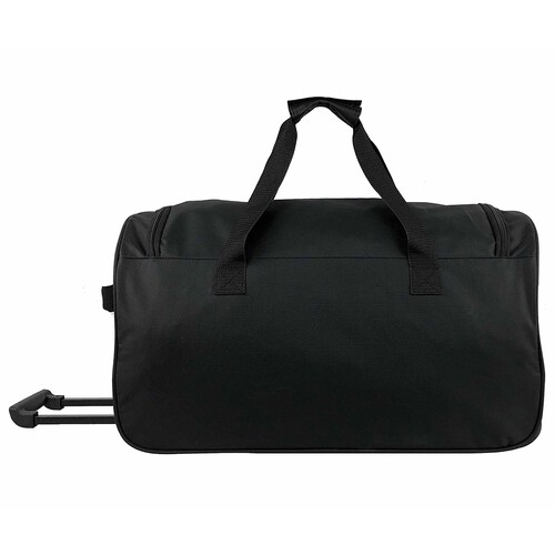 Bolso de viaje grande con capacidad 48 litros color negro, AIRPORT ALCAMPO.