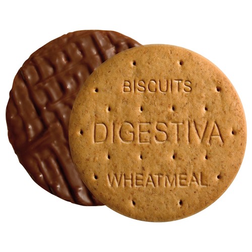 GULLÓN Digestive Galleta de trigo recubierta con chocolate 300 g.
