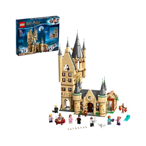 Construcciones Torre de Astronomía de Hogwarts con 971 piezas, LEGO Harry Potter 75969. 