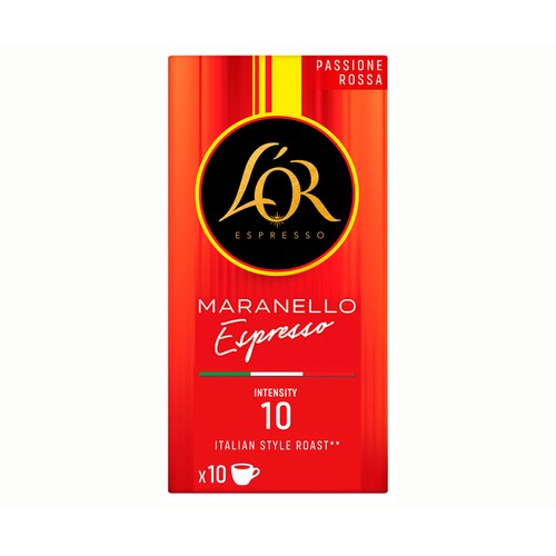 L"OR Café cápsulas l´or espresso maranello 10 uds 52 gr