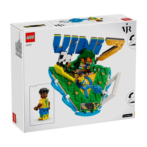 LEGO Editions. 43027, Vini Jr.: Fenómenos del Fútbol.
