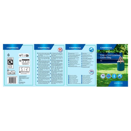 Nevera flexible Fold'n Cool de 15 litros, Essential Bag, CAMPINGAZ.