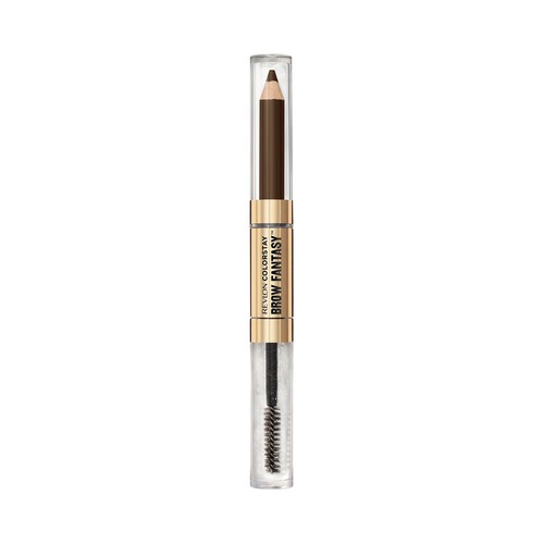 REVLON Colorstay brow fantasy tono 003 Medium brown Lápiz delineador de cejas 3 en 1.