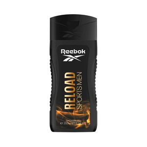 REEBOK Reload Gel para baño o ducha con acción energizante 400 ml.