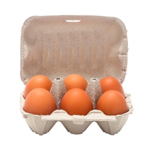 DAGU Huevos de gallinas camperas clase M-L y cat. A 6 uds.