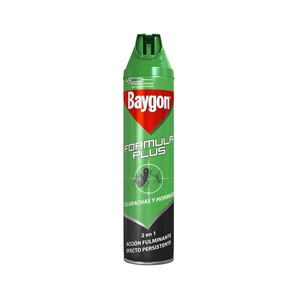 BAYGON Spray para matar cucarachas BAYGON 600 ml.