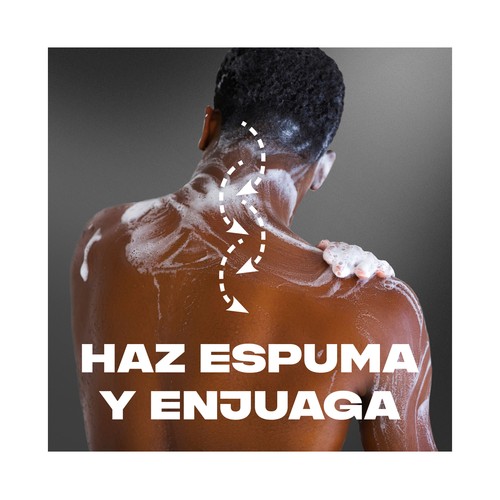 AXE Black Gel de baño o ducha para hombre con aroma a pera y madera de cedro 400 ml.