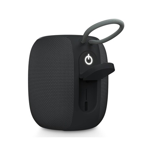 Altavoz portátil Bluetooth ENERGY SISTEM Graphite Sunrise Speaker, color negro, Cable USB tipo C..