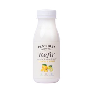 Pastoret Kéfir de Leche de Vacas de Pasto con Limón y Yuzu 250 G. 250 ML