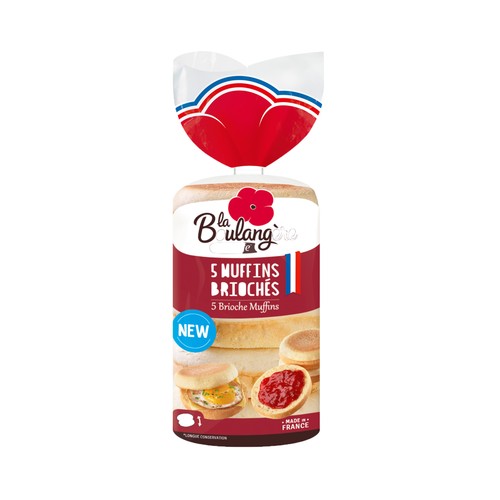 LA BOULANGERE Brioche muffins la boulangere 5 uds 250 g