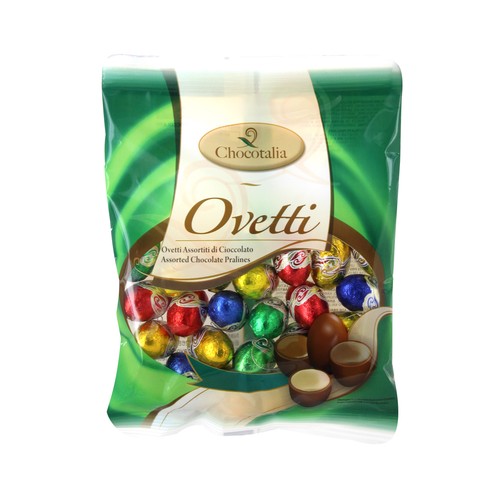 OVETTI Surtido de mini huevos de Pascua de chocolate 150 g.