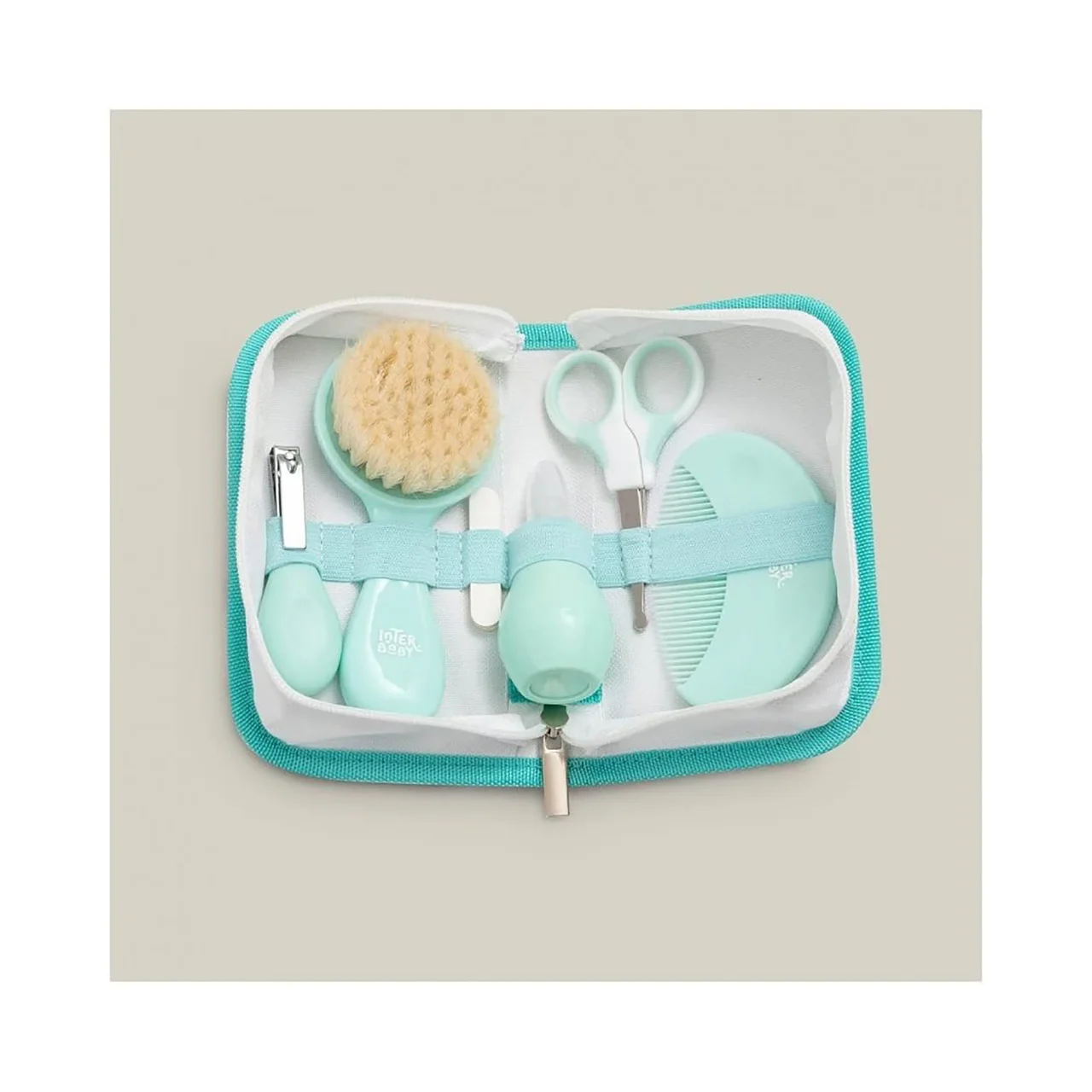 Set de higiene con neceser de koala azul